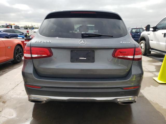 WDC0G4KB0GF075929 - 2016 MERCEDES-BENZ GLC 300 4MATIC GRAY photo 6