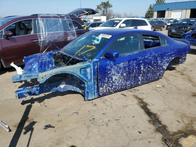 2C3CDXGJ2KH535388 - 2019 DODGE CHARGER SCAT PACK BLUE photo 1