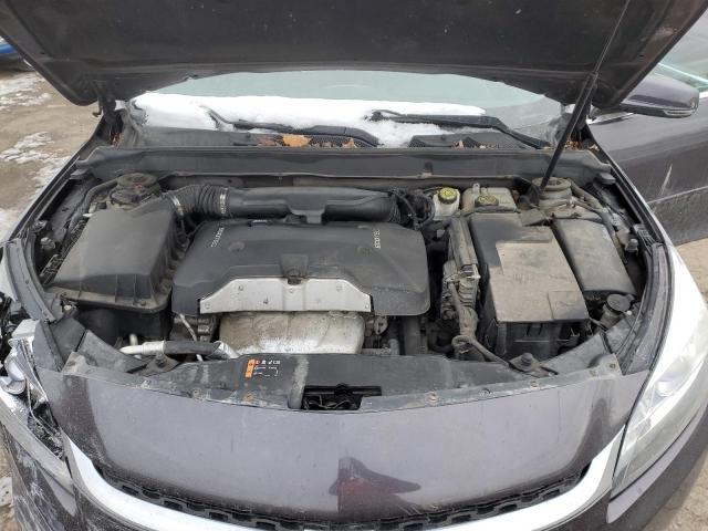1G11C5SLXFF330758 - 2015 CHEVROLET MALIBU 1LT ნაცრისფერი ფოტო 11