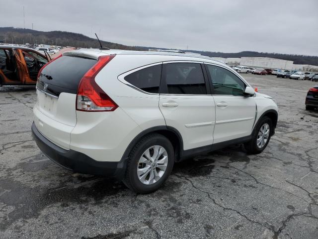 5J6RM3H75CL019445 - 2012 HONDA CR-V EXL WHITE photo 3