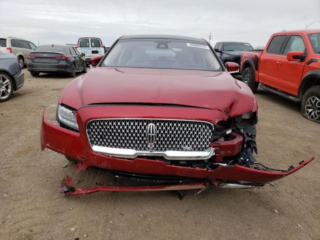 1LN6L9NC0L5603977 - 2020 LINCOLN CONTINENTA RESERVE RED photo 5