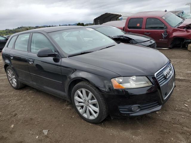 WAUHE78P49A018150 - 2009 AUDI A3 2.0T BLACK photo 4