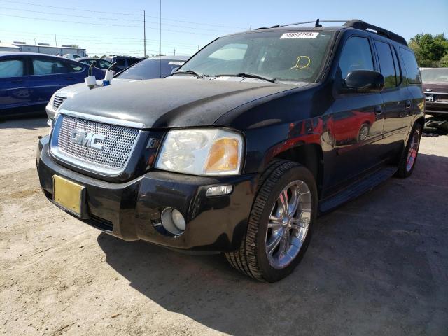 1GKES66M466110248 - 2006 GMC ENVOY DENALI XL BLACK photo 1