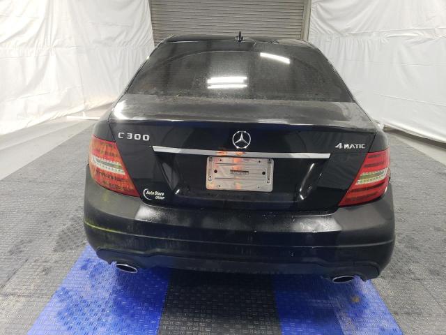 WDDGF8AB8DR289597 - 2013 MERCEDES-BENZ C 300 4MATIC BLACK photo 6