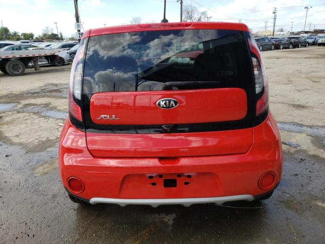 KNDJP3A54K7023741 - 2019 KIA SOUL + RED photo 6