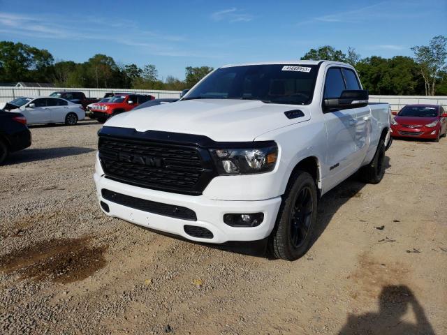 1C6RREBTXNN373467 - 2022 RAM 1500 BIG HORN/LONE STAR WHITE photo 1