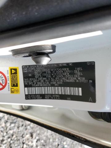 5TDJKRFH8ES005726 - 2014 TOYOTA HIGHLANDER XLE 白色 照片 13