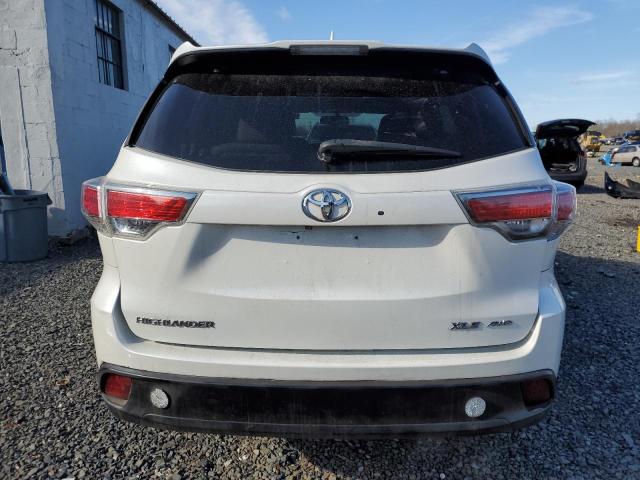 5TDJKRFH8ES005726 - 2014 TOYOTA HIGHLANDER XLE 白色 照片 6