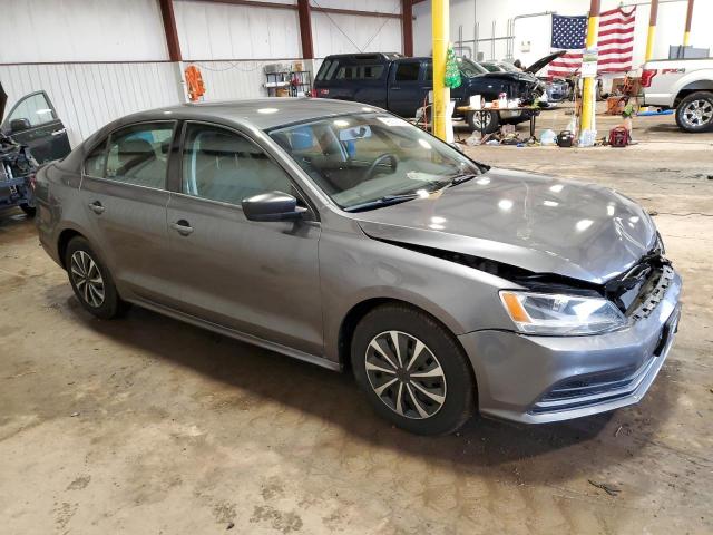 3VW267AJ3GM394802 - 2016 VOLKSWAGEN JETTA S GRAY photo 4