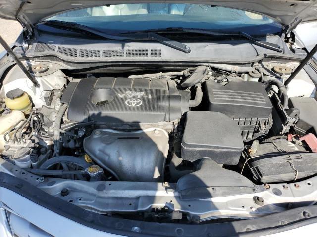 4T4BF3EK1AR018344 - 2010 TOYOTA CAMRY BASE SILVER photo 11