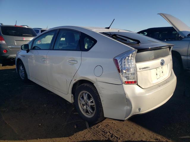 JTDKN3DUXA0013414 - 2010 TOYOTA PRIUS WHITE photo 2