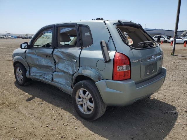 KM8JN12D07U486576 - 2007 HYUNDAI TUCSON SE BLUE photo 2