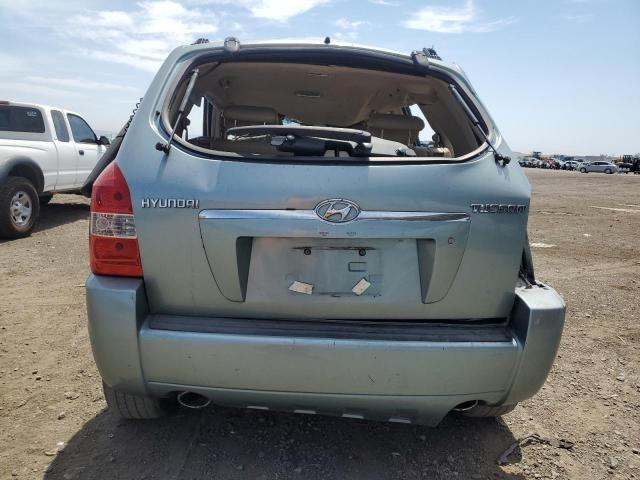 KM8JN12D07U486576 - 2007 HYUNDAI TUCSON SE BLUE photo 6