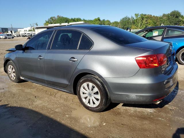 3VW2K7AJ9CM309886 - 2012 VOLKSWAGEN JETTA BASE 灰色 照片 2