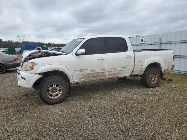 5TBDT44136S509632 - 2006 TOYOTA TUNDRA DOUBLE CAB SR5 WHITE photo 1