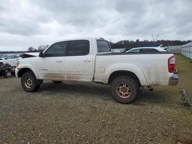 5TBDT44136S509632 - 2006 TOYOTA TUNDRA DOUBLE CAB SR5 WHITE photo 2