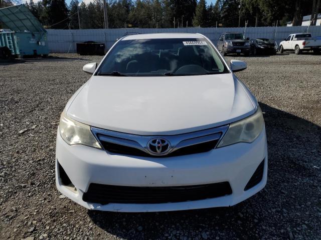 4T1BF1FK5DU254416 - 2013 TOYOTA CAMRY L WHITE photo 5