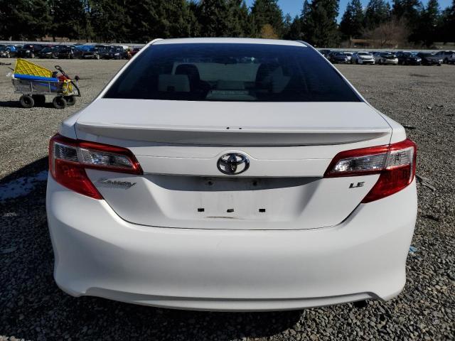 4T1BF1FK5DU254416 - 2013 TOYOTA CAMRY L WHITE photo 6