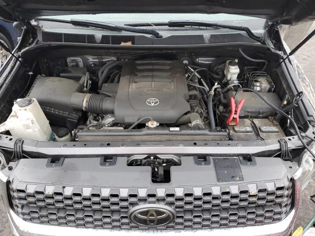 5TFUY5F15JX752339 - 2018 TOYOTA TUNDRA DOUBLE CAB SR/SR5 GRAY photo 11