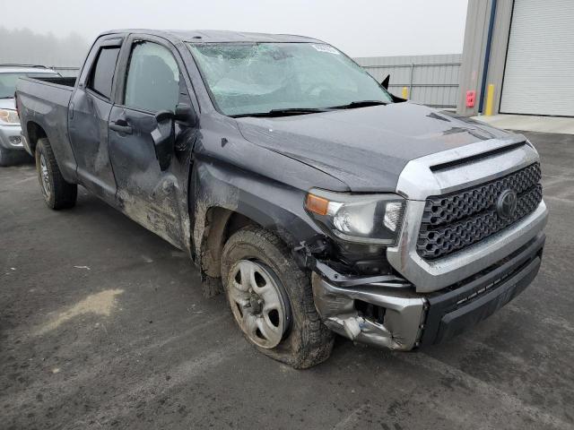 5TFUY5F15JX752339 - 2018 TOYOTA TUNDRA DOUBLE CAB SR/SR5 GRAY photo 4