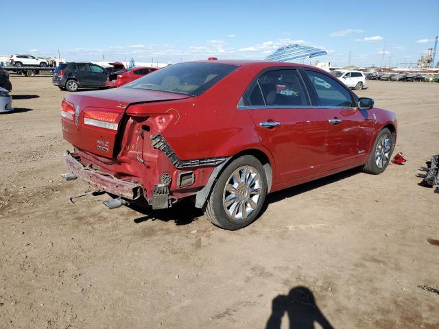 3LNDL2L32BR773660 - 2011 LINCOLN MKZ HYBRID RED photo 3