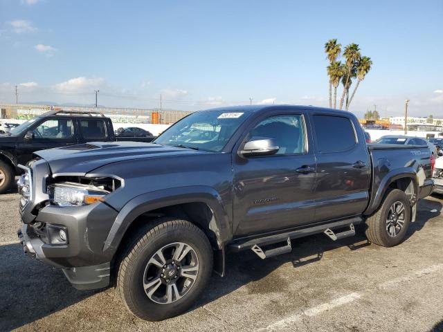 3TMAZ5CN0HM027691 - 2017 TOYOTA TACOMA DOUBLE CAB CHARCOAL photo 1