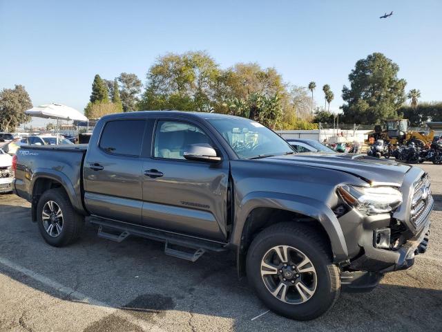 3TMAZ5CN0HM027691 - 2017 TOYOTA TACOMA DOUBLE CAB CHARCOAL photo 4