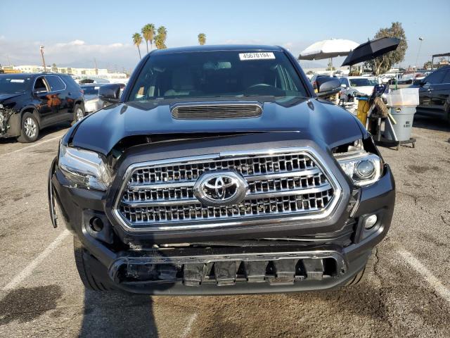 3TMAZ5CN0HM027691 - 2017 TOYOTA TACOMA DOUBLE CAB CHARCOAL photo 5