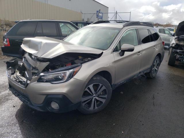 4S4BSENC9K3225873 - 2019 SUBARU OUTBACK 3.6R LIMITED SILVER photo 1