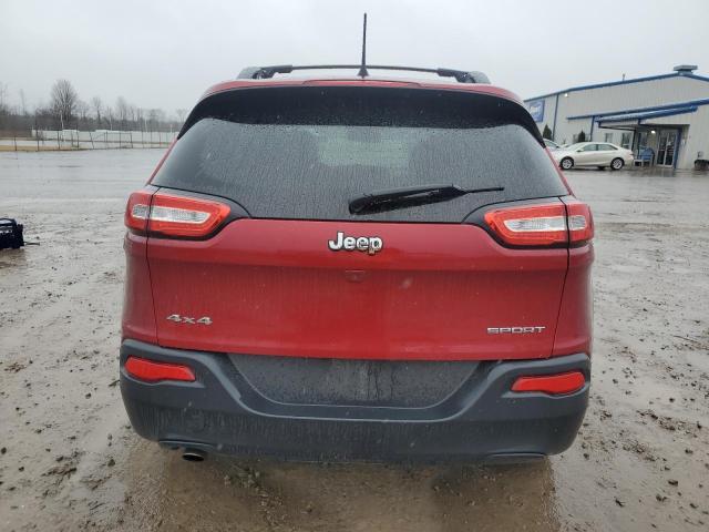 1C4PJMAB7GW371859 - 2016 JEEP CHEROKEE SPORT RED photo 6