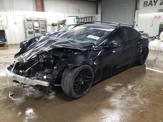 5YJSA1E61MF456007 - 2021 TESLA MODEL S BLACK photo 1