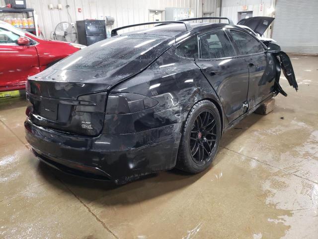 5YJSA1E61MF456007 - 2021 TESLA MODEL S BLACK photo 3