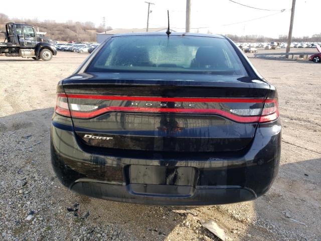 1C3CDFAA8GD703865 - 2016 DODGE DART SE BLACK photo 6