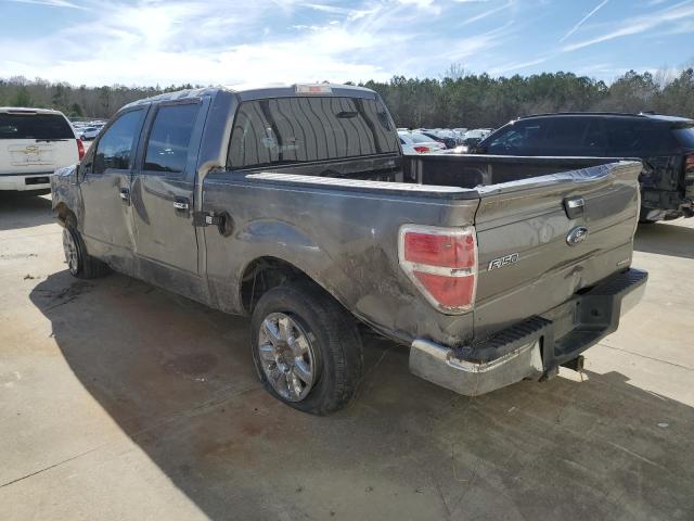 1FTFW1CF0EKD97414 - 2014 FORD F150 SUPERCREW GRAY photo 2