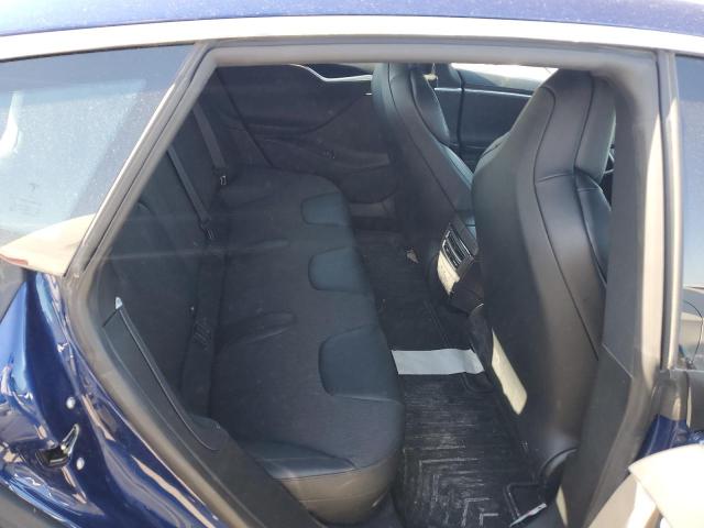 5YJSA1E22HF209498 - 2017 TESLA MODEL S ლურჯი ფოტო 10