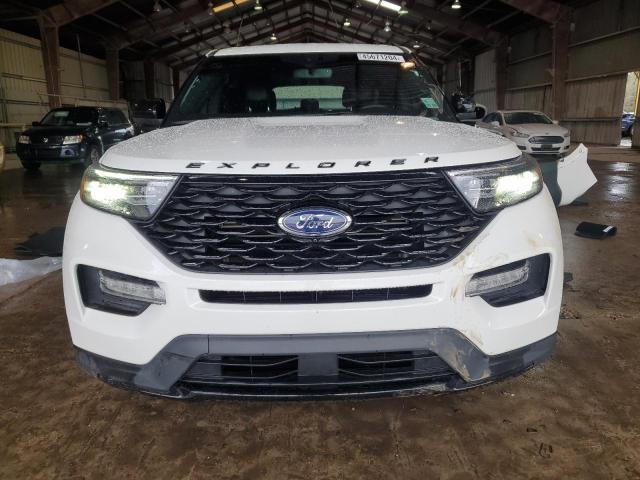 1FMSK7KH9NGB28438 - 2022 FORD EXPLORER ST-LINE WHITE photo 5