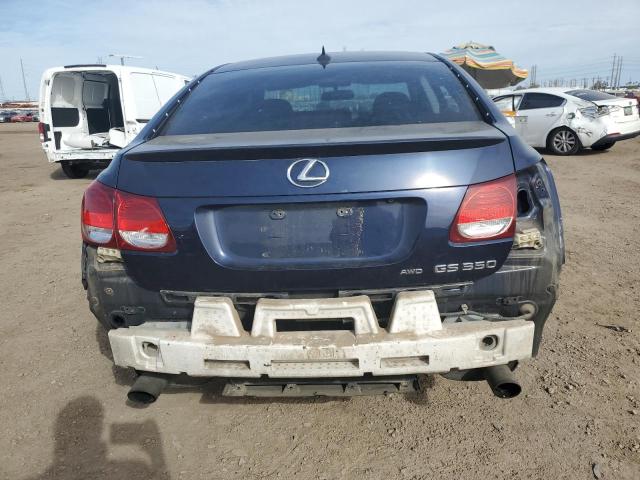 JTHCE1KS7B0029984 - 2011 LEXUS GS 350 BLUE photo 6