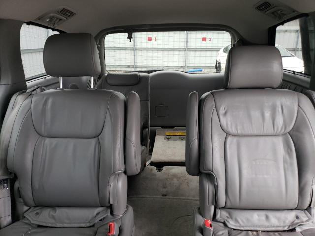 5TDZA22C95S280240 - 2005 TOYOTA SIENNA XLE GRAY photo 10