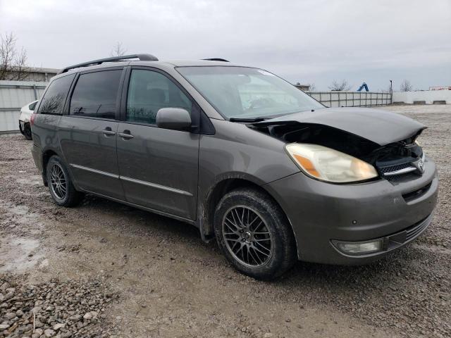 5TDZA22C95S280240 - 2005 TOYOTA SIENNA XLE GRAY photo 4