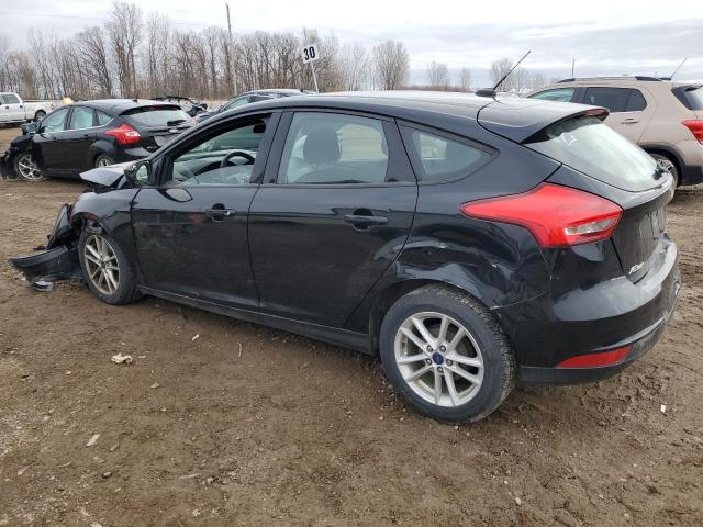 1FADP3K24JL228988 - 2018 FORD FOCUS SE BLACK photo 2