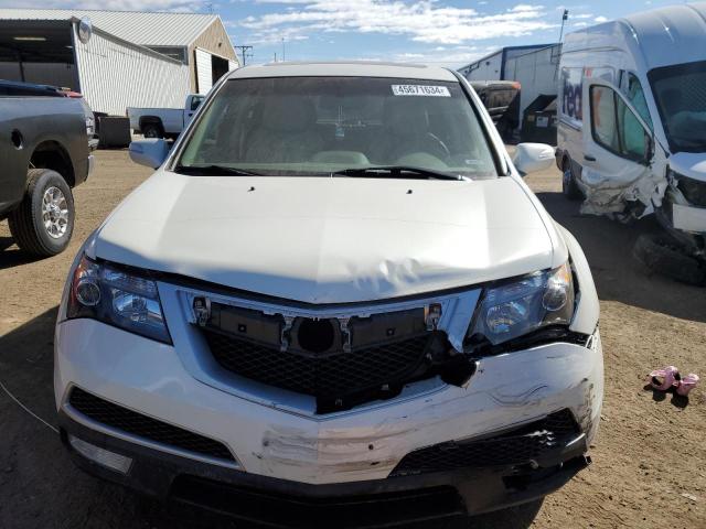 2HNYD2H31CH534670 - 2012 ACURA MDX TECHNOLOGY WHITE photo 5