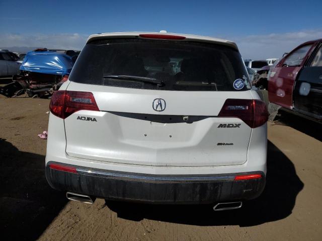 2HNYD2H31CH534670 - 2012 ACURA MDX TECHNOLOGY WHITE photo 6