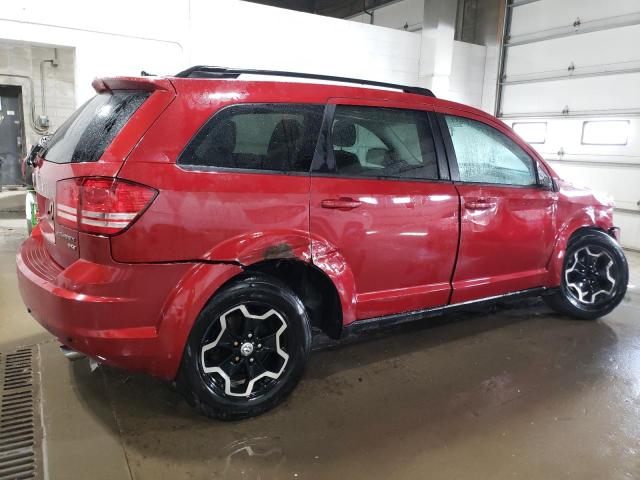 3D4PG5FV4AT260547 - 2010 DODGE JOURNEY SXT RED photo 3