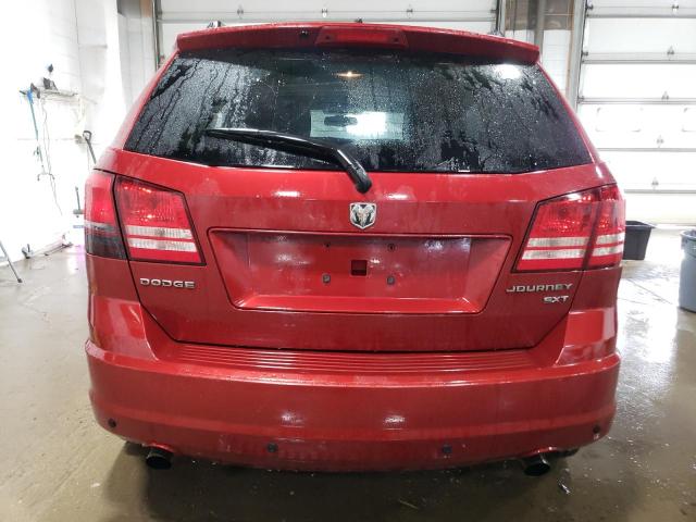 3D4PG5FV4AT260547 - 2010 DODGE JOURNEY SXT RED photo 6