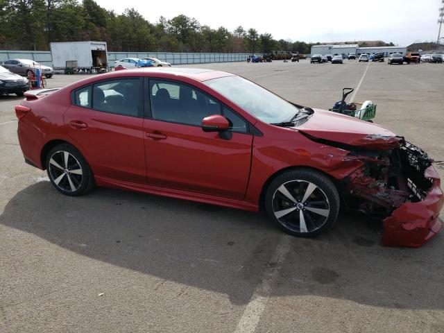 4S3GKAM65J3615415 - 2018 SUBARU IMPREZA SPORT RED photo 4