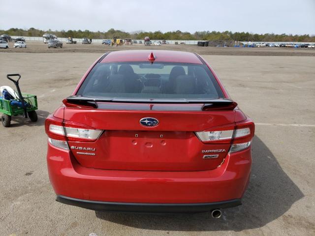 4S3GKAM65J3615415 - 2018 SUBARU IMPREZA SPORT RED photo 6