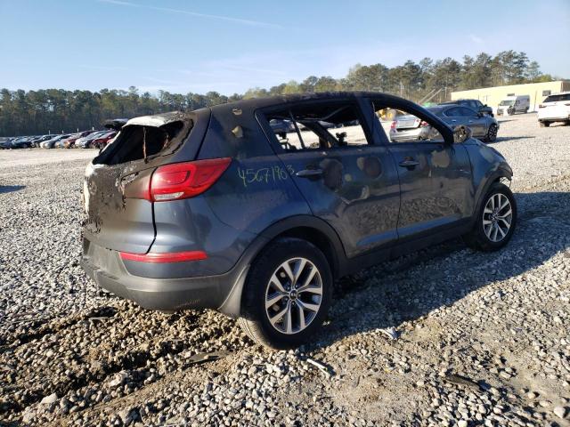 KNDPB3AC0E7565303 - 2014 KIA SPORTAGE BASE BURN photo 3