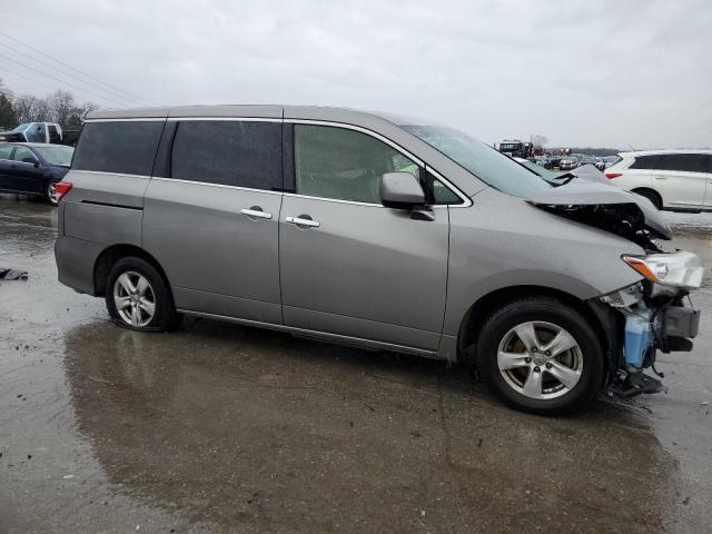 JN8AE2KP2D9069998 - 2013 NISSAN QUEST S GRAY photo 4