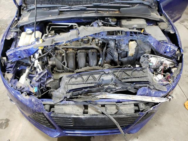 1FAHP3M20CL284928 - 2012 FORD FOCUS SEL BLUE photo 11