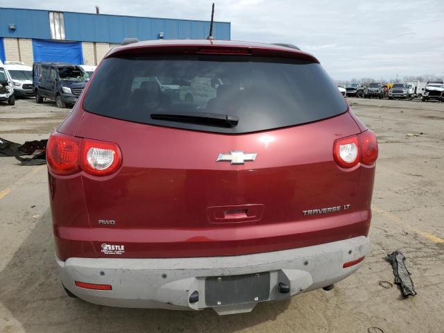 1GNLVFED6AJ246809 - 2010 CHEVROLET TRAVERSE LT BURGUNDY photo 6